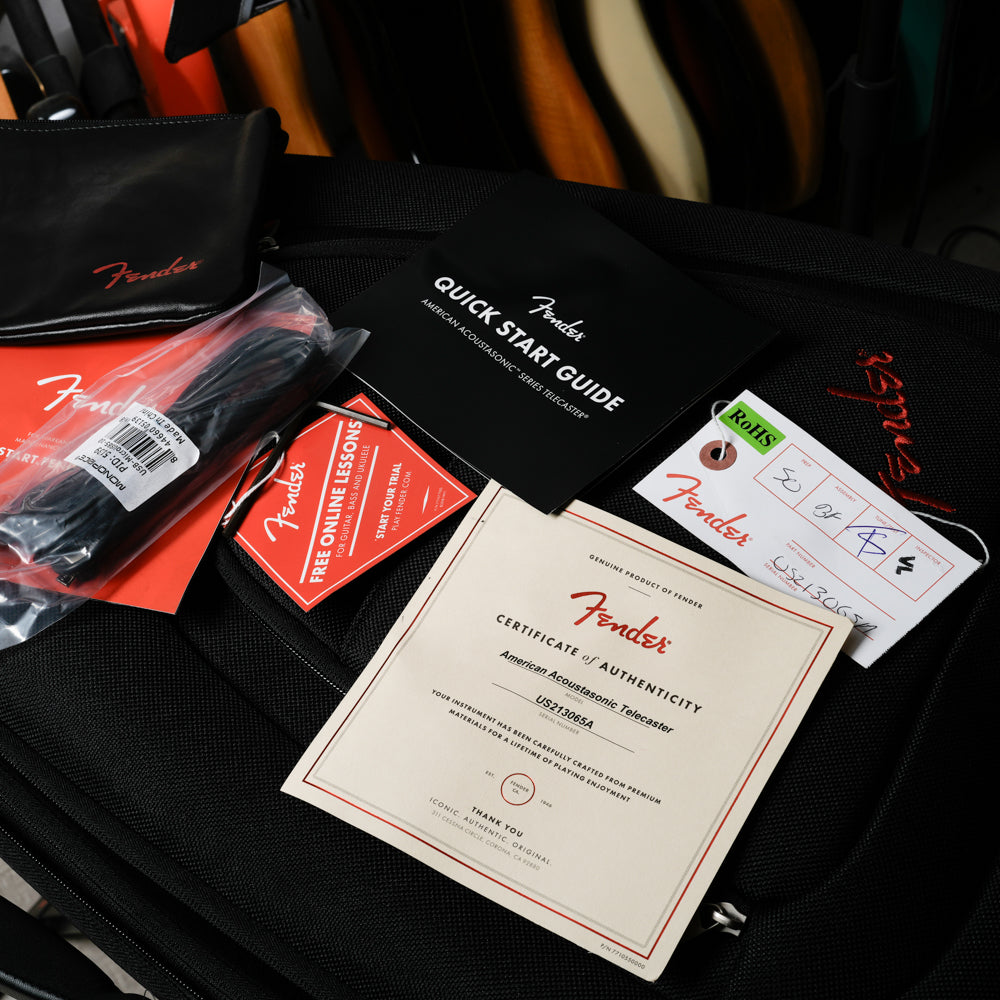 Fender American Acoustasonic Telecaster 2021 - Natural