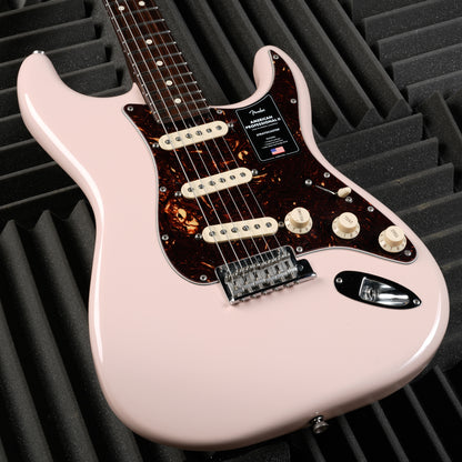 Fender American Professional II Stratocaster with Solid Rosewood Neck 2021 - Shell Pink