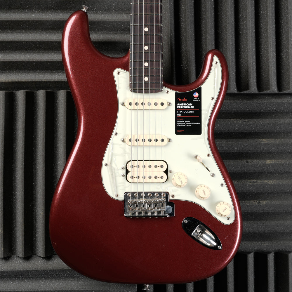 Fender American Performer Stratocaster HSS with Rosewood Fretboard 2018 - 2021 - Aubergine