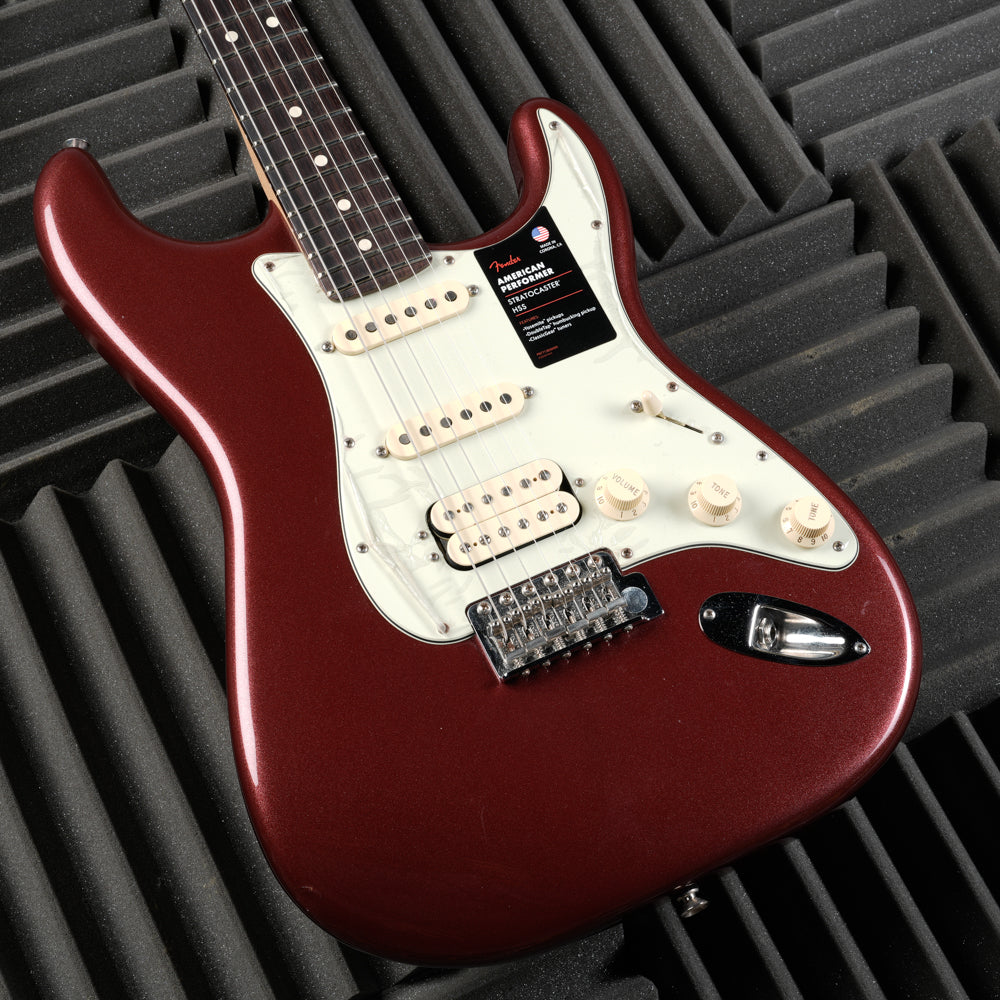 Fender American Performer Stratocaster HSS with Rosewood Fretboard 2018 - 2021 - Aubergine