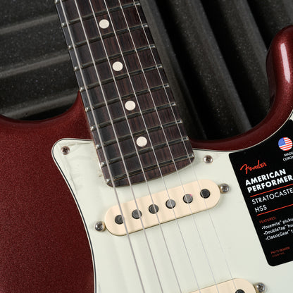 Fender American Performer Stratocaster HSS with Rosewood Fretboard 2018 - 2021 - Aubergine