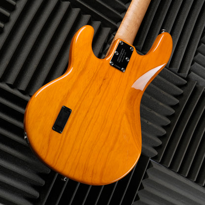 Ernie Ball Music Man StingRay 4 H with Rosewood Fretboard 2000 - Translucent Gold