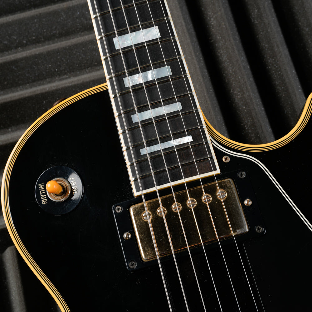 Gibson Custom Shop Historic Collection 2-Pickup '57 Les Paul Custom Black Beauty Reissue - 2001 - Ebony