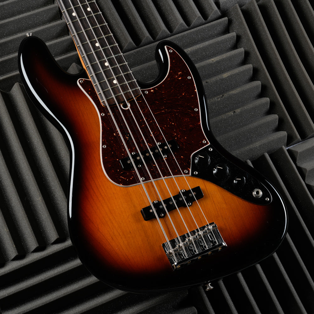 Fender American Professional II Jazz Bass V with Rosewood Fretboard 2021 - 3-Color Sunburst