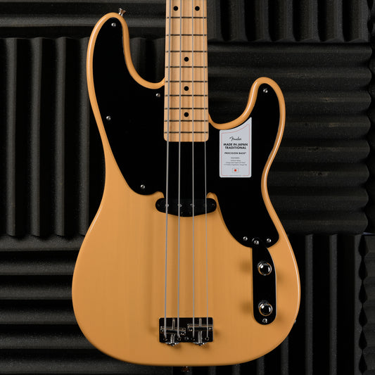 Fender Made in Japan Traditional II Original '50s Precision Bass 2024 - Butterscotch Blonde