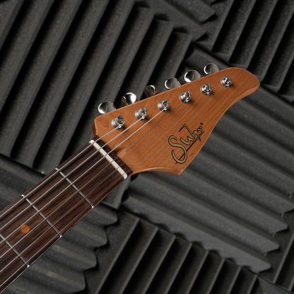 Suhr Classic S Antique Roasted HSS 2023 - Firemist Gold - Electric Guitar