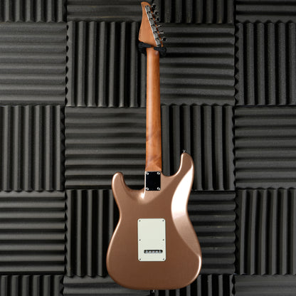 Suhr Classic S Antique Roasted HSS 2023 - Firemist Gold - Electric Guitar