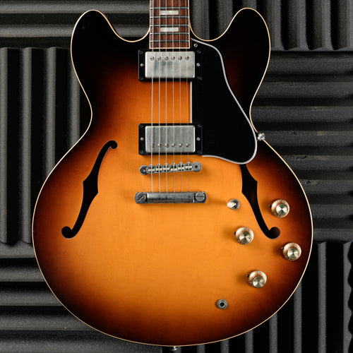 Gibson Custom Shop Memphis '63 ES-335 Block Reissue 2015- Historic Burst VOS - Semi-hollow Electric Guitar