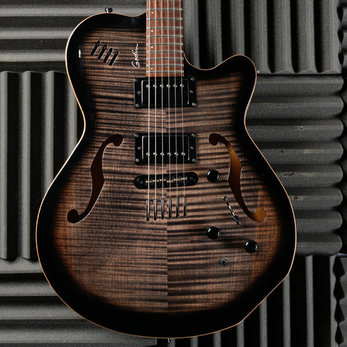 Godin Flat Five X 2002 Trans Black