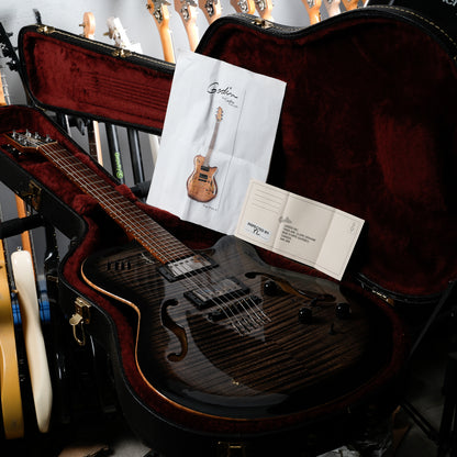 Godin Flat Five X 2002 Trans Black