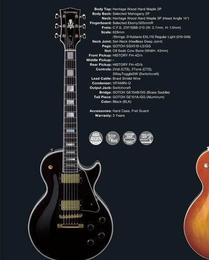 History GH-LCV 2004 Ebony