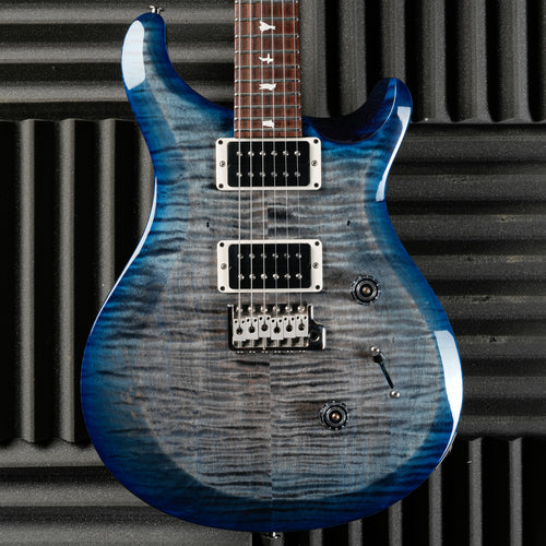 PRS S2 Custom 24 with Pattern Thin Neck Profile 2024 - Faded Gray Black Blue Burst