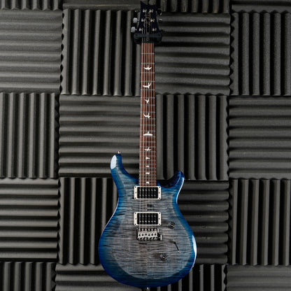 PRS S2 Custom 24 with Pattern Thin Neck Profile 2024 - Faded Gray Black Blue Burst