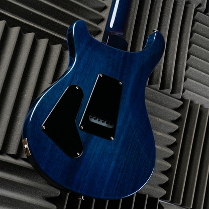 PRS S2 Custom 24 with Pattern Thin Neck Profile 2024 - Faded Gray Black Blue Burst