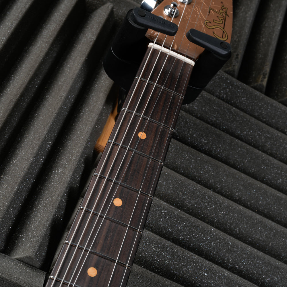 Suhr Classic S Antique Roasted HSS 2023 - Firemist Gold