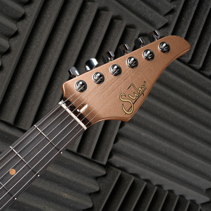 Suhr Classic S Antique Roasted HSS 2023 - Firemist Gold