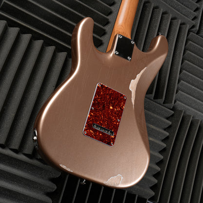 Suhr Classic S Antique Roasted HSS 2023 - Firemist Gold