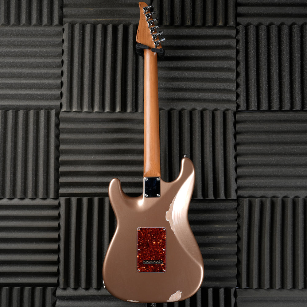 Suhr Classic S Antique Roasted HSS 2023 - Firemist Gold