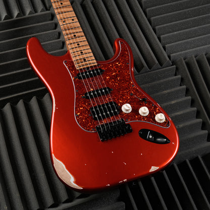 Suhr Classic S Antique Roasted HSS 2023 - Candy Apple Red