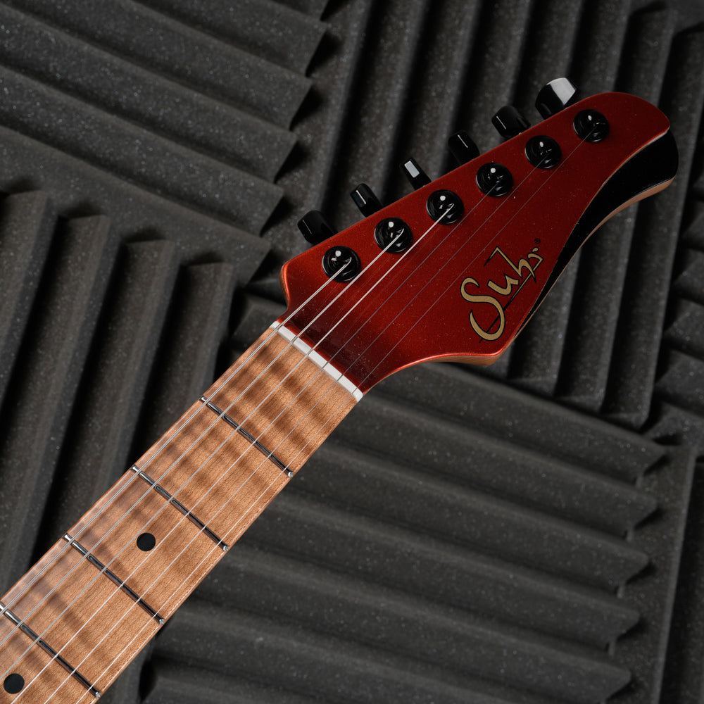 Suhr Classic S Antique Roasted HSS 2023 - Candy Apple Red