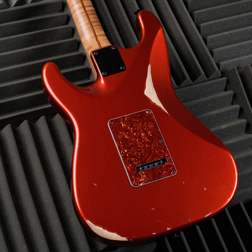 Suhr Classic S Antique Roasted HSS 2023 - Candy Apple Red