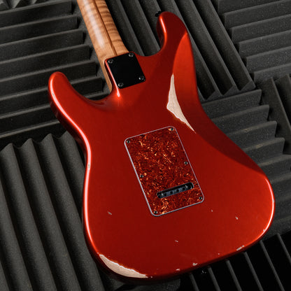 Suhr Classic S Antique Roasted HSS 2023 - Candy Apple Red