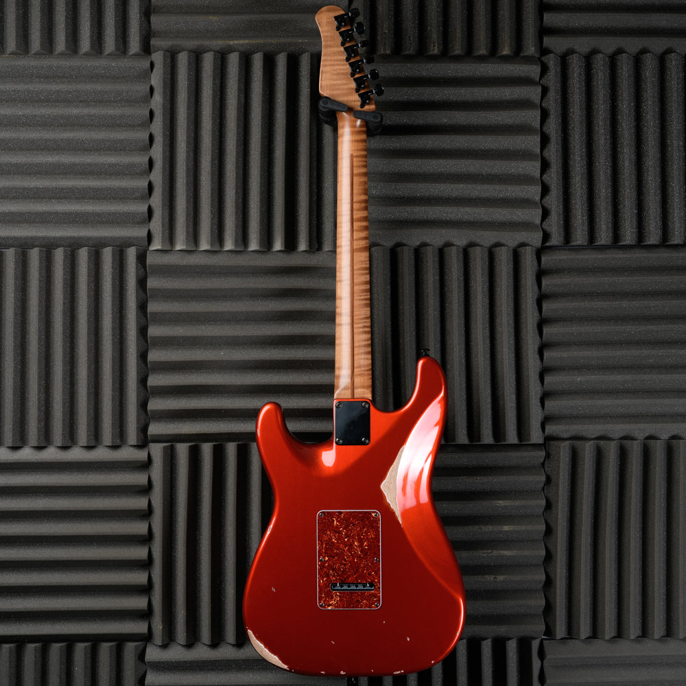 Suhr Classic S Antique Roasted HSS 2023 - Candy Apple Red