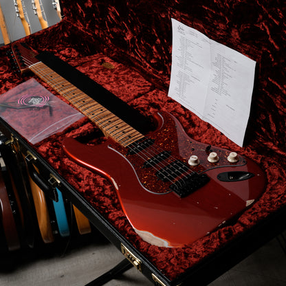 Suhr Classic S Antique Roasted HSS 2023 - Candy Apple Red