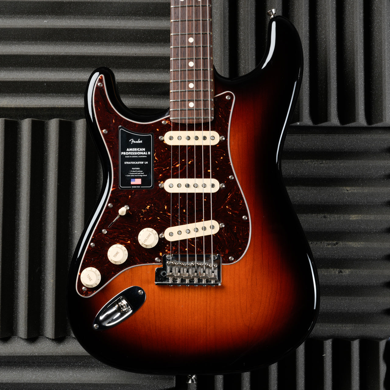 Fender American Professional II Stratocaster Left-Handed with Rosewood Fretboard 2023 - 3-Color Sunburst