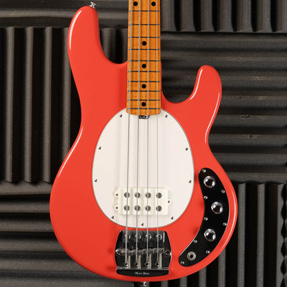 Ernie Ball Music Man Classic StingRay 4 with Rosewood Fretboard 2010 - Coral Red