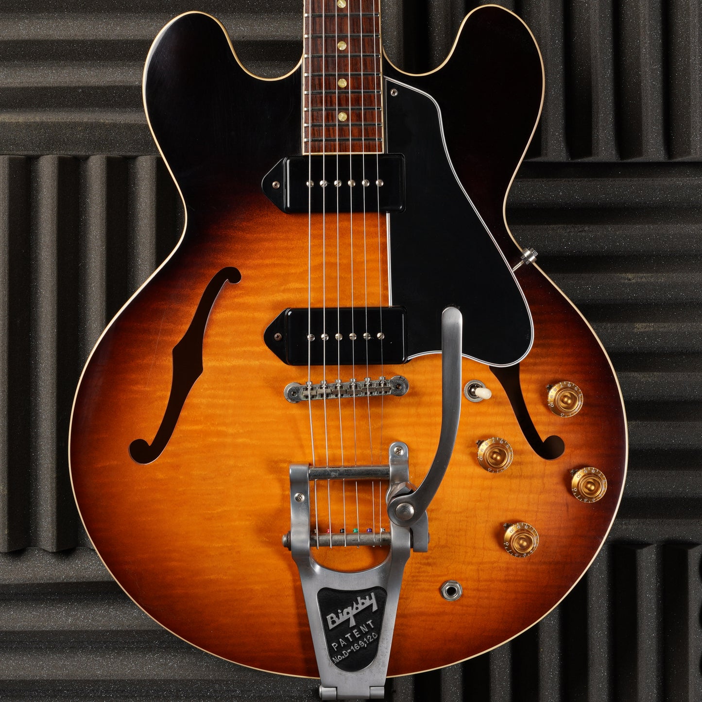 Gibson Memphis '61 ES-330TD 2016 - Figured Vintage Burst VOS